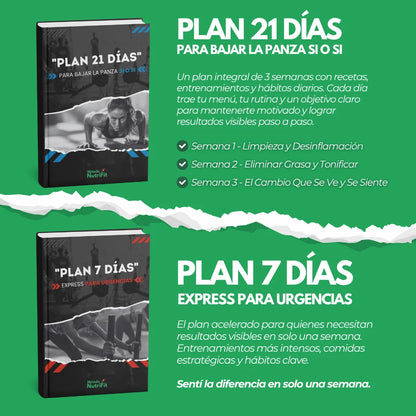 + 200 RECETAS SALUDABLES  + ENTRENAMIENTOS POR NIVEL + PLANES COMPLETOS PARA ADELGAZAR + 3 BONOS DE REGALO